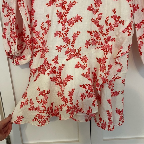 Keepsake the Label 100% Linen Fallen Long Sleeve Dress XS - Picture 6 of 15